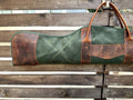 New | Green-Brown-Black | Shotgun Case | Shotgun Bag | Rifle Bag | Rifle Case | Wax Canvas | Hunting | Personalization 99percenthandmade