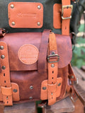 Legacy Handmade Travel & Laptop Backpack, 18L to 45L Custom Leather Canvas Bag 99percenthandmade