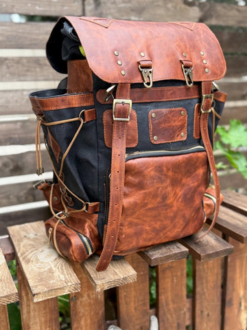 City Backpack | Daypack | Travel Backpack | Laptop Backpack, Suitable for 2 Laptop 99percenthandmade