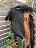 Handmade Goat Fur Backpack 99percenthandmade