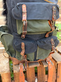 Handmade Goat Fur Backpack 99percenthandmade