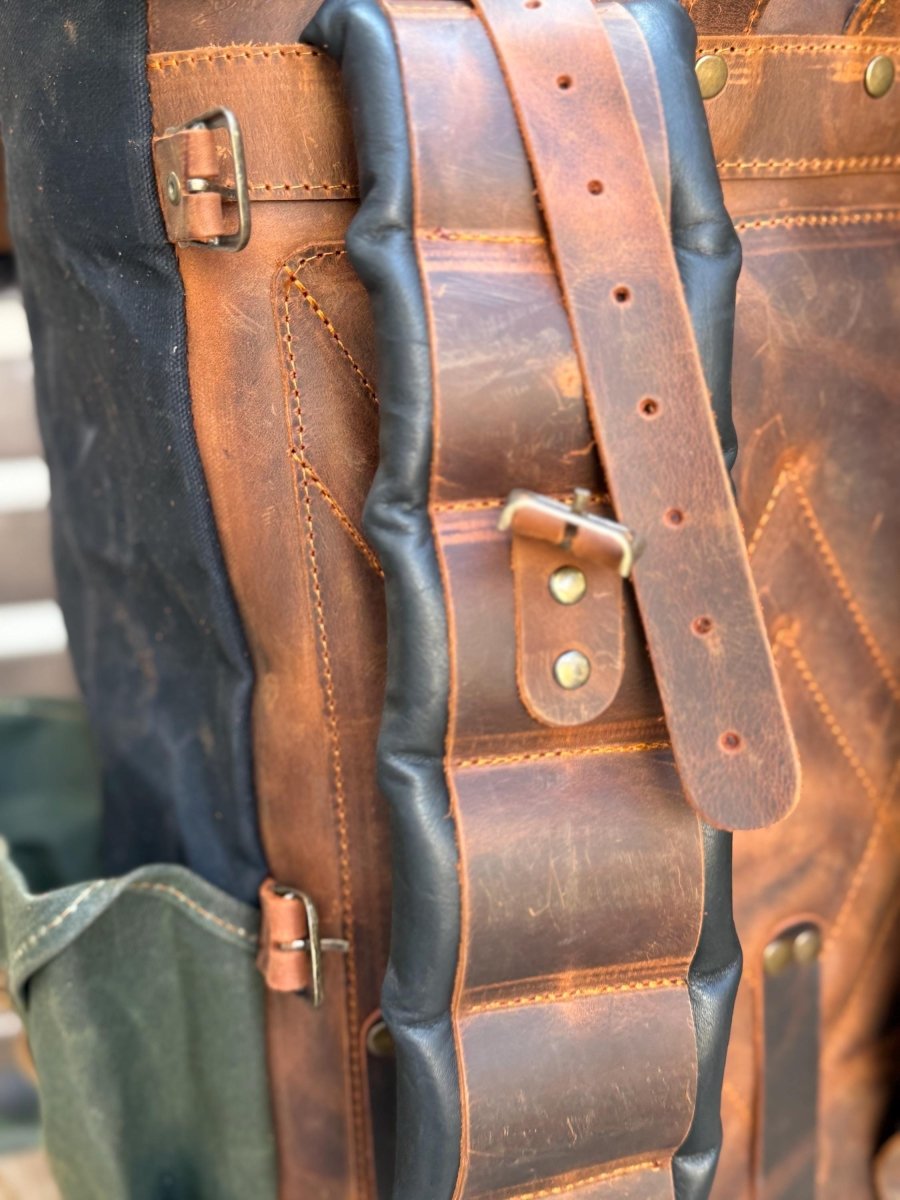 Handmade Goat Fur Backpack 99percenthandmade