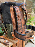 Handmade Goat Fur Backpack 99percenthandmade