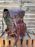 200 USD Discount | Design Awards | 25 L - 45 L | Handmade Leather, Waxed Backpack for Travel, Outdoor, Laptop, Hiking | Personalization 99percenthandmade