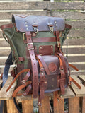 200 USD Discount | Design Awards | 25 L - 45 L | Handmade Leather, Waxed Backpack for Travel, Outdoor, Laptop, Hiking | Personalization 99percenthandmade