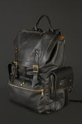 Laptop Backpack, City Backpack, Handmade Full Leather Backpack with 2 different colors  99percenthandmade   