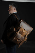 Laptop Backpack, City Backpack, Handmade Full Leather Backpack with 2 different colors  99percenthandmade   