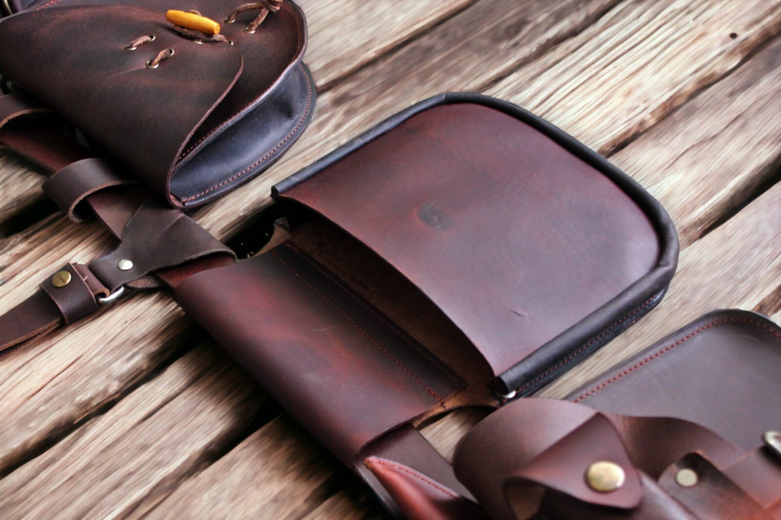 Leather Tactical Vest | Hunting vest | Cartridge Bag | Suspenders Kit With Personalization | Panier Bag | Load Carrying Bag | Knife sheath  99percenthandmade XS - 75 Cognac 