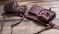 Leather Tactical Vest | Hunting vest | Cartridge Bag | Suspenders Kit With Personalization | Panier Bag | Load Carrying Bag | Knife sheath  99percenthandmade   
