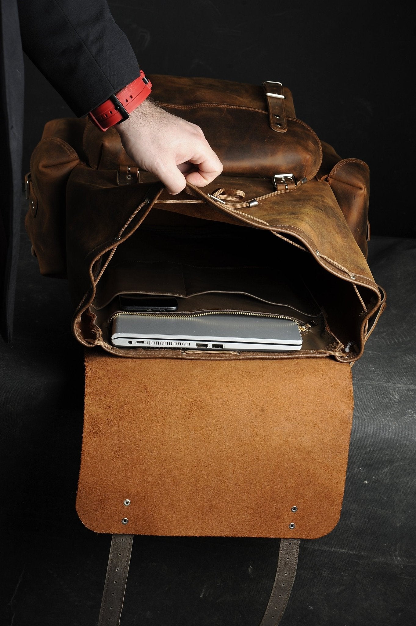 Limited | Handmade Daypack Leather Backpack | Travel Backpack | Premium Backpack  | Laptop Backpack  99percenthandmade   