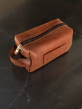 Personalized Leather Dopp Kit for Men and Women  99percenthandmade   