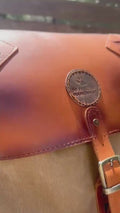 200 USD Discount | Personalized Backpack Experience | Handmade Leather & Canvas Bushcraft Rucksack | Custom Travel Pack for Him 99percenthandmade