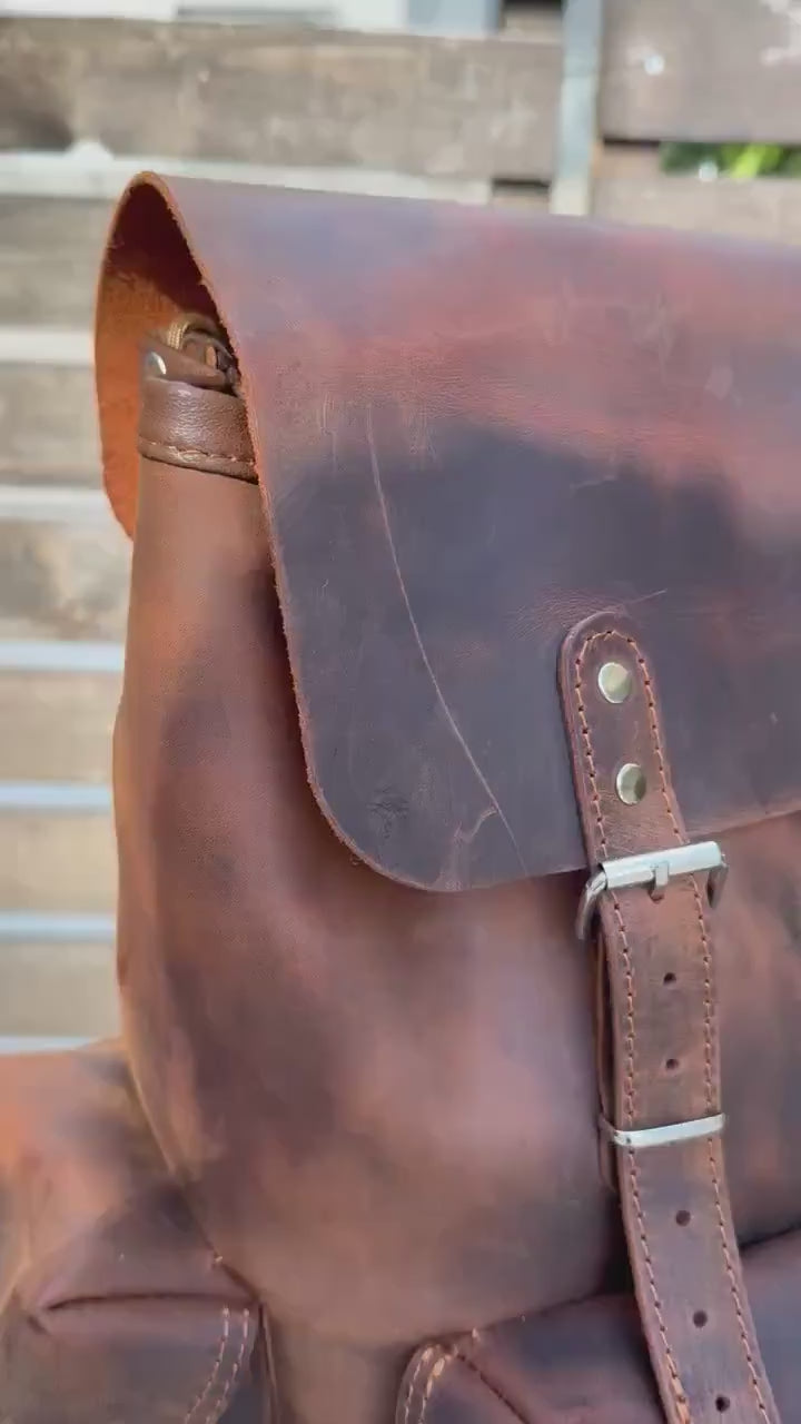 Limited | Handmade Daypack Leather Backpack | Travel Backpack | Premium Backpack | Laptop Backpack 99percenthandmade