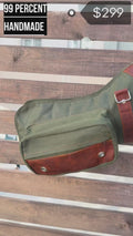40 inch to 60 inch | Handmade | Leather Rifle Bag | Canvas Rifle Bag | Waxed Canvas | Leather | Rifle Bag | Hunting | Rifle | Gun case | Personalization Rifle - Shotgun bag 99percenthandmade