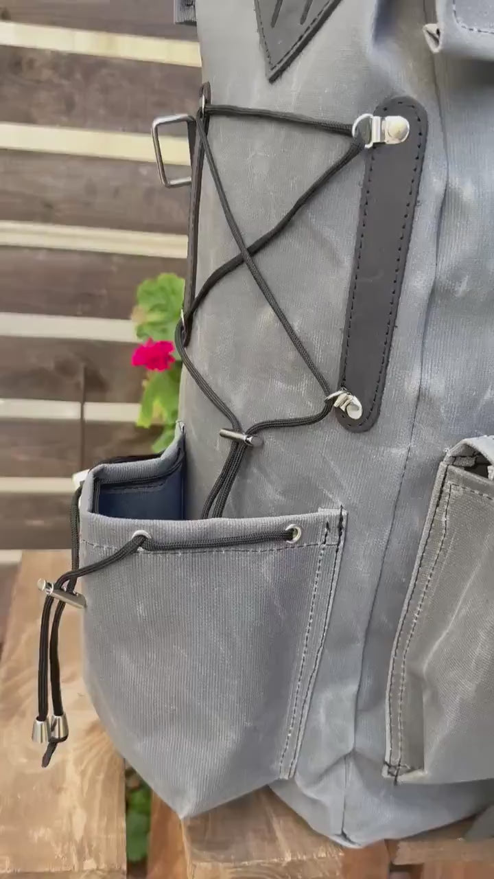 The Harmony of New and Old | 2026 Limited Edition |  Handmade Leather - Canvas | New Version | Travel & Adventure Ready | 24 Hours Tested