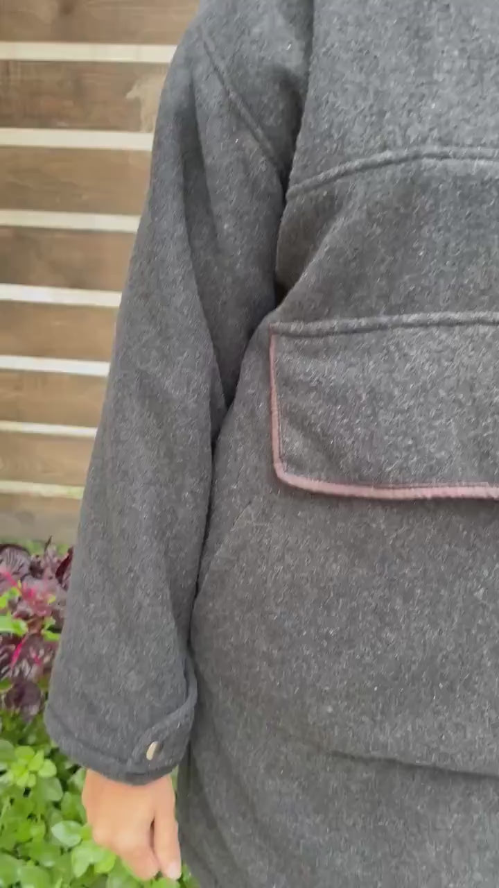 Cool doesnt shout, it last | Bespoke Tailormade Anorak | Choose Your Cotton | HandMade Wool Anorak | Handmade Hoodie