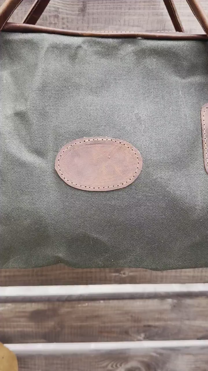 Handmade | Leather Rifle Bag | Canvas Rifle Case | Waxed Canvas | Leather | Rifle Bag | Hunting | Rifle | Gun case | Personalization 99percenthandmade