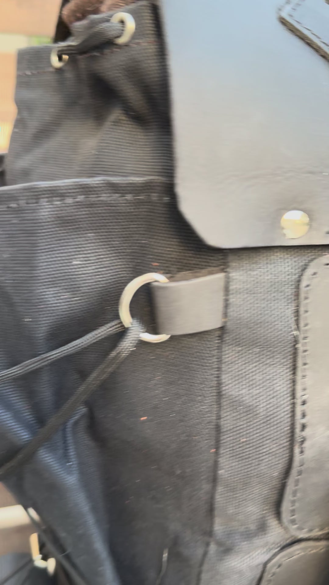 2026 Edition | Black-Brown-Green | Bushcraft Handmade Waxed Canvas Backpack | 50 L | Daily Use | Bushcraft, Travel, Camping, Hunting, Fishing, Sports bag 99percenthandmade