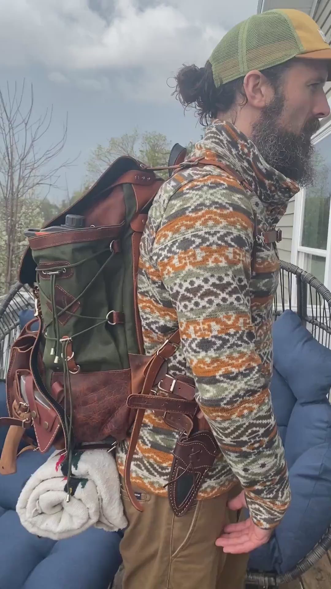 40 inch to 60 inch | Handmade | Leather Rifle Bag | Canvas Rifle Bag | Waxed Canvas | Leather | Rifle Bag | Hunting | Rifle | Gun case | Personalization Rifle - Shotgun bag 99percenthandmade