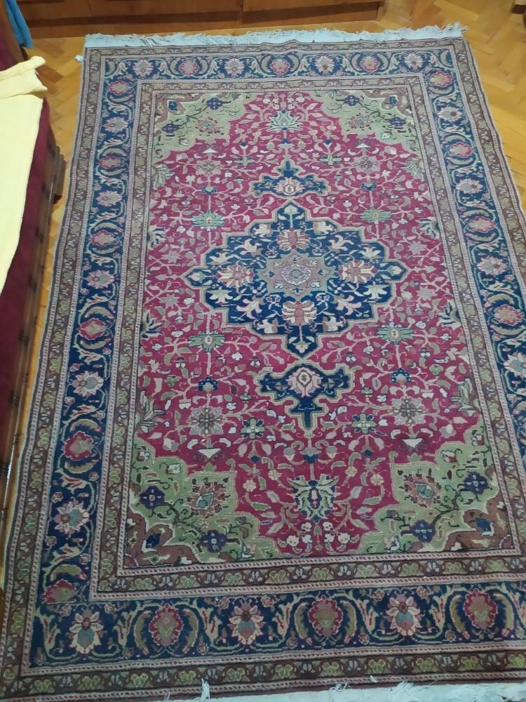 1960-1970 Hand Knotted Wool