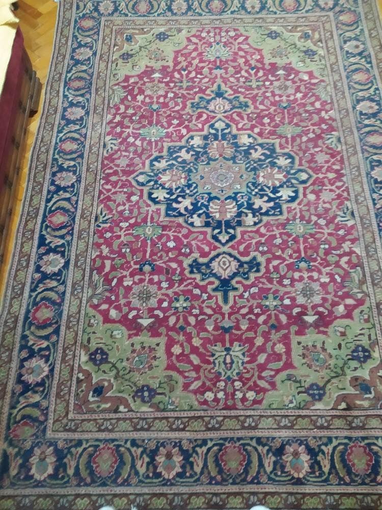 1960-1970 Hand Knotted Wool