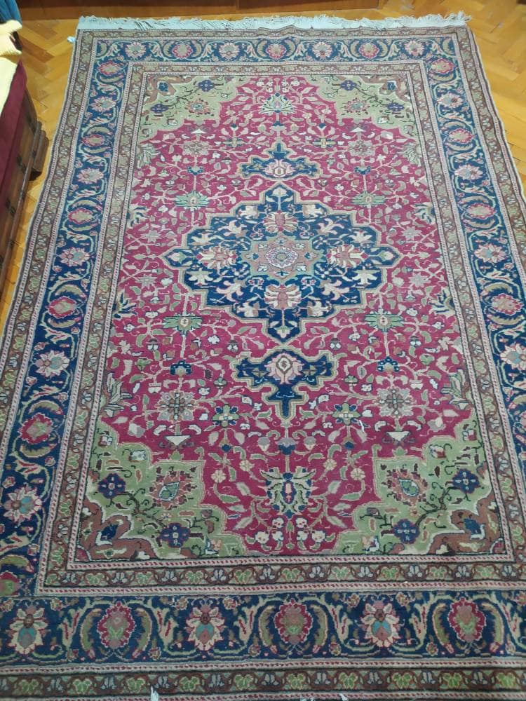 1960-1970 Hand Knotted Wool