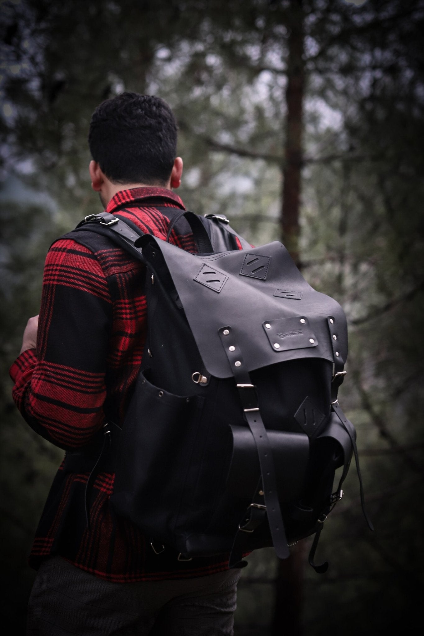 Brown Camping Backpack - 30L to 80L Brown Camping Backpack - 30L to 80L