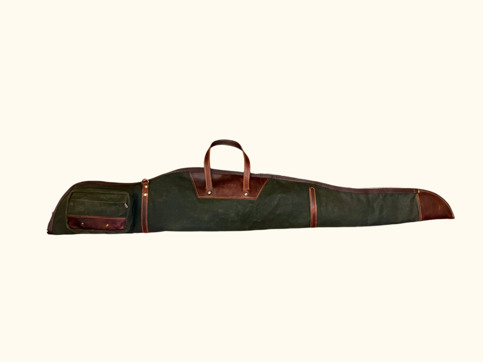 40 inch to 60 inch | Handmade | Leather Rifle Bag | Canvas Rifle Bag | Waxed Canvas  | Leather | Rifle Bag | Hunting | Rifle | Gun case  | Personalization  99percenthandmade   