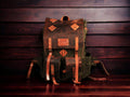 60L | Personalized | Bushcraft Backpack | Camping Backpack | Hiking Backpack | Extra large | Handmade | Leather | Waxed Canvas Backpack  99percenthandmade   