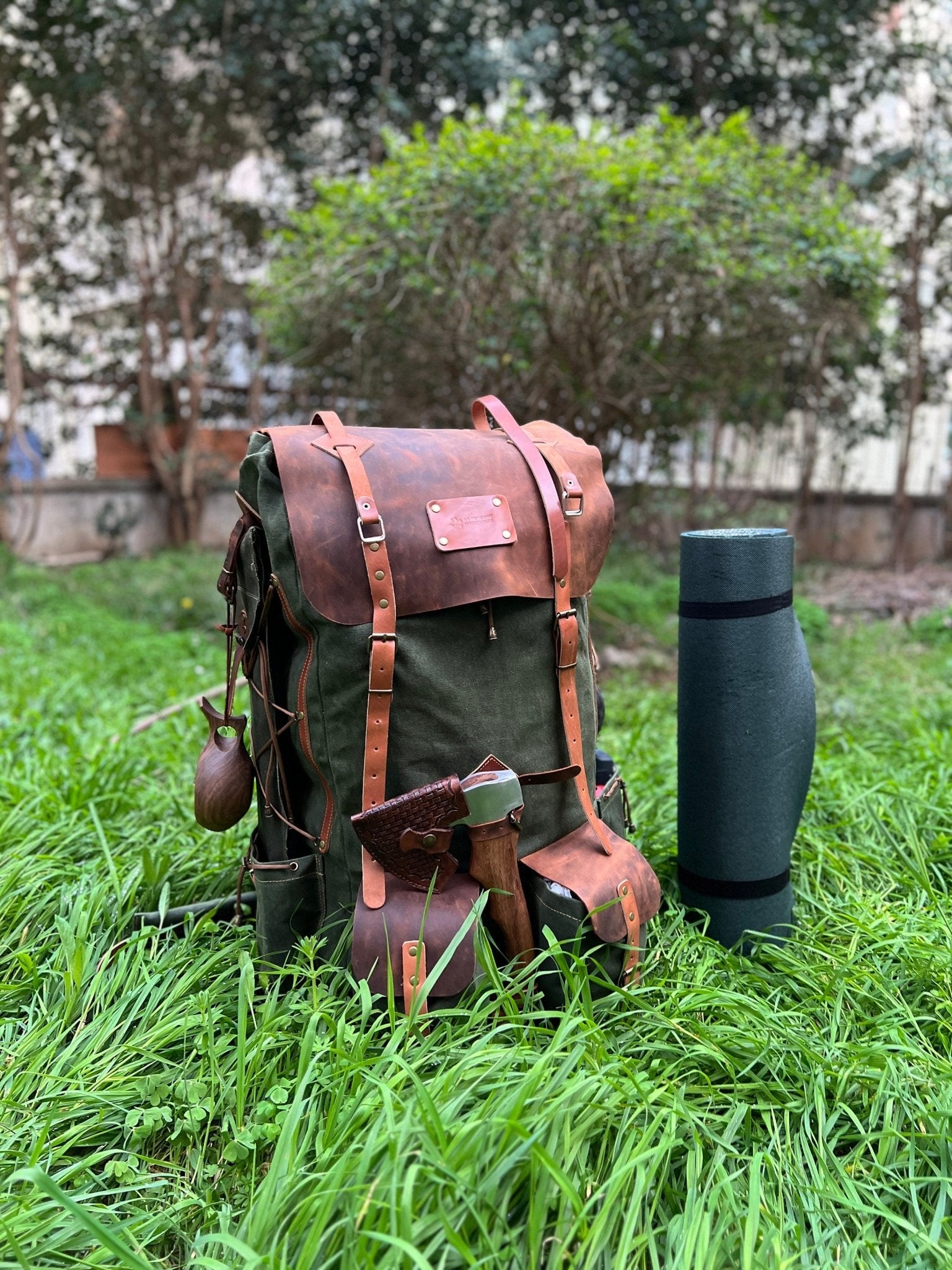 80L - 70L - 60L - 50L | Handmade | Camping Backpack