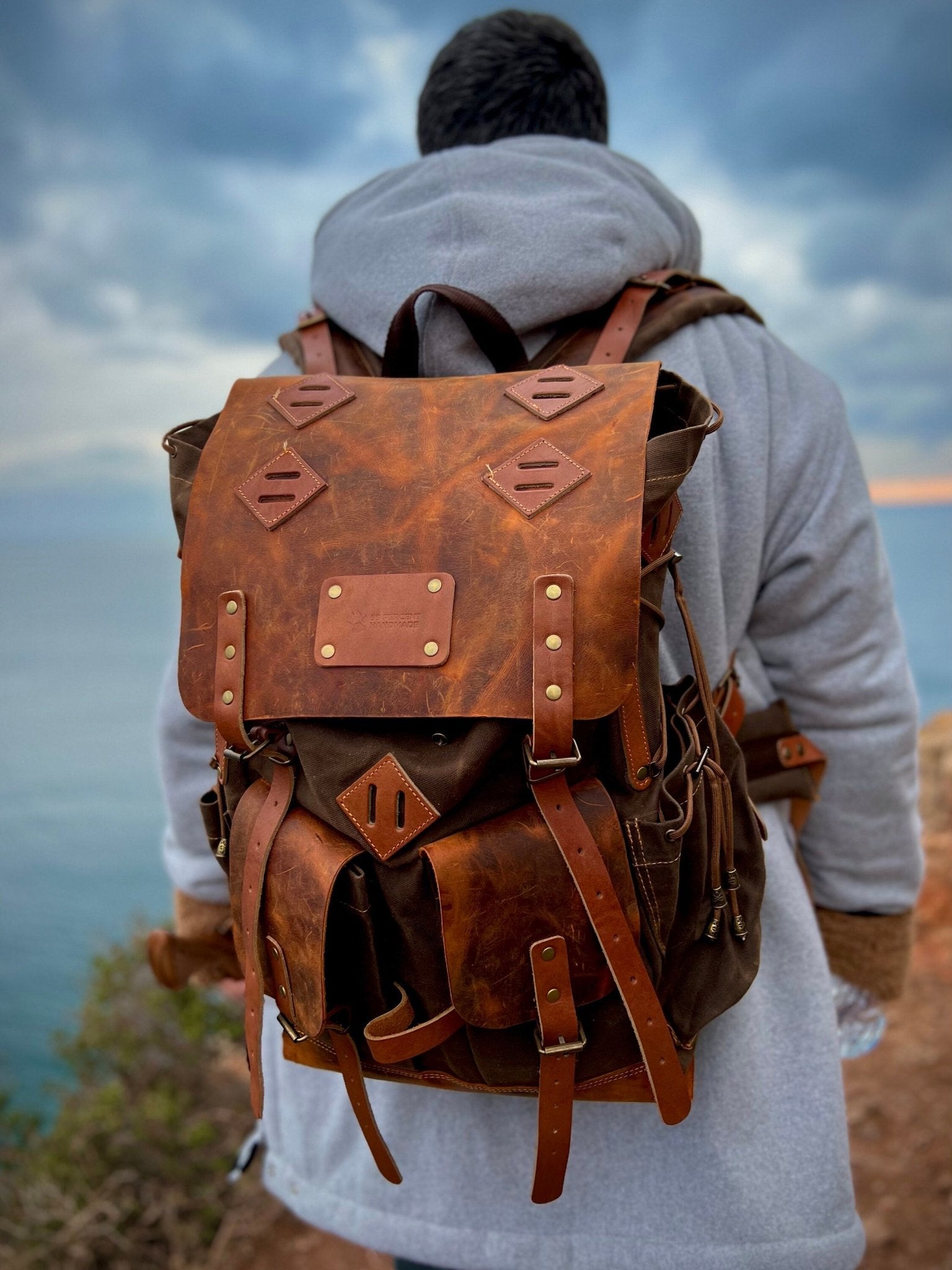 80L to 30L | Camping Backpack | Bushcraft Backpack | Travel Backpack | Hiking | Rucksack | Handmade | Outdoor Backpack | Personalization  99percenthandmade   