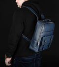 Brown,Tan,Black, Blue color | Full Leather Handmade Daypack | 20L - 30 L options  |  Laptop pocket premimum leather, Citypack, Daily use  99percenthandmade   