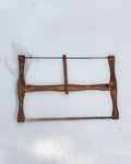 Bushcraft Handmade Bucksaw, Swedish Bow Saw,  Easy and safe to carry when folded.  99percenthandmade   