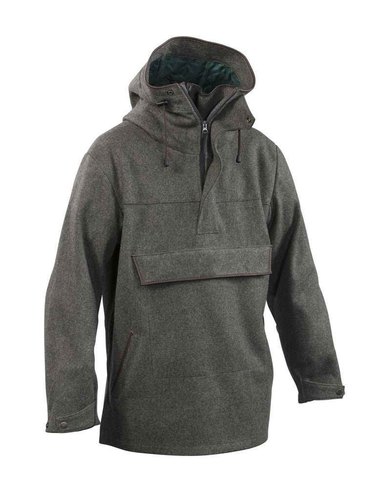 Wool anorak hoodie clearance