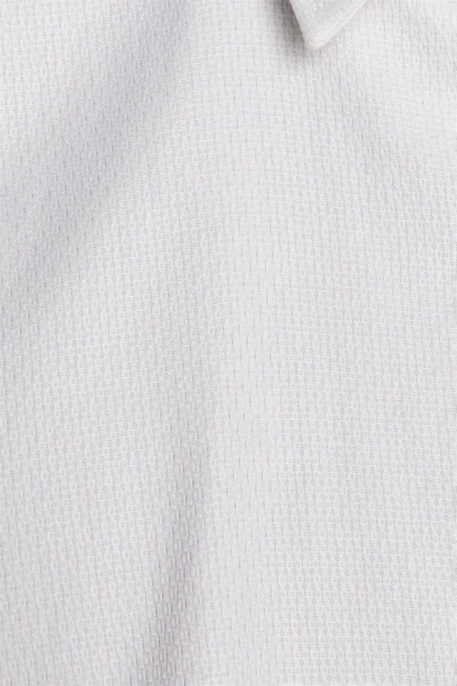 Classic Fit White Sleeve Cotton Texture