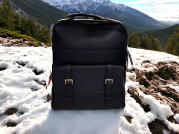 Full Leather Handmade Daypack, Brown,Tan,Black, Blue color, 20L - 30 L options. Laptop pocket premimum leather, Citypack, Daily use  99percenthandmade   