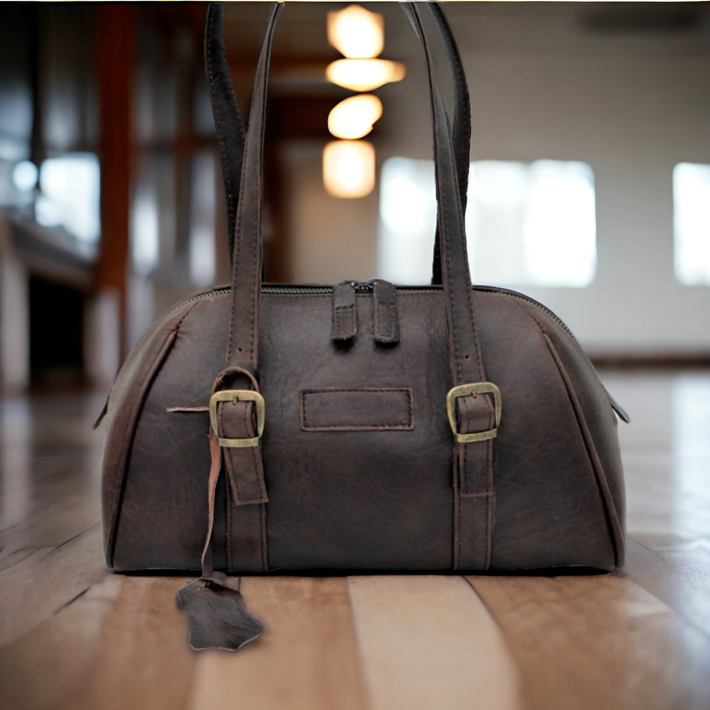 Genuine Leather Mini Shoulder Bag 7 Color  99percenthandmade Antique Brown  