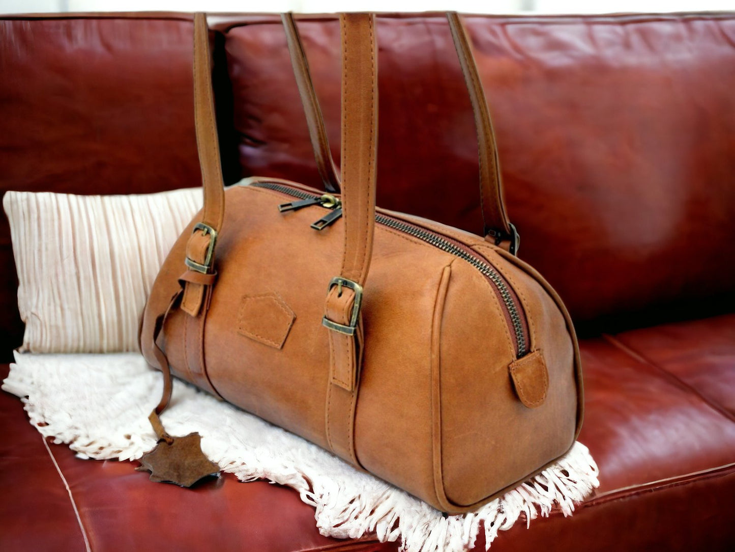 Genuine Leather Mini Shoulder Bag 7 Color  99percenthandmade   