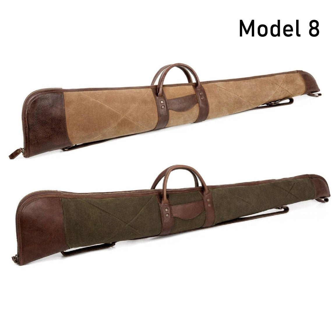 Handmade 9 Model | Leather Rifle Bag | Canvas Rifle Bag | Waxed Canvas | Leather | Rifle Bag | Hunting | Rifle | Gun case  | Personalization  99percenthandmade 40 Model 8 Green 