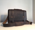 Handmade Grain Leather Crossbody Briefcase with 2 Colour, Messenger bag, Lawyer's Bag, Personalized Handbag, Work Bag , Gift For Him | 38 Cm  99percenthandmade   