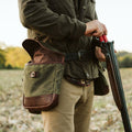 Handmade | Leather Shooting Bag | Canvas Shooting Bag | Waxed Canvas  | Leather | Rifle Bag | Hunting | Rifle | Gun case  | Personalization  99percenthandmade   