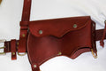 Bushcraft Belt Suspender Kit With Personalization, Load Carrying Bushcraft Belt,  Foraging Bag,  Axe Holder, Belt Bag  99percenthandmade   