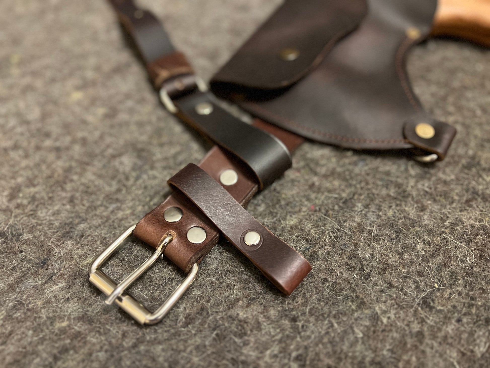 Bushcraft Belt Suspender Kit With Personalization, Load Carrying Bushcraft Belt,  Foraging Bag,  Axe Holder, Belt Bag  99percenthandmade   