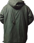New model Bespoke Green Anorak Camping , You will be ready for adventure, Best Protection For Cold, Full Handmade 99percenthandmade