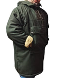 New model Bespoke Green Anorak Camping , You will be ready for adventure, Best Protection For Cold, Full Handmade 99percenthandmade