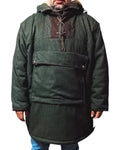 New model Bespoke Green Anorak Camping , You will be ready for adventure, Best Protection For Cold, Full Handmade 99percenthandmade