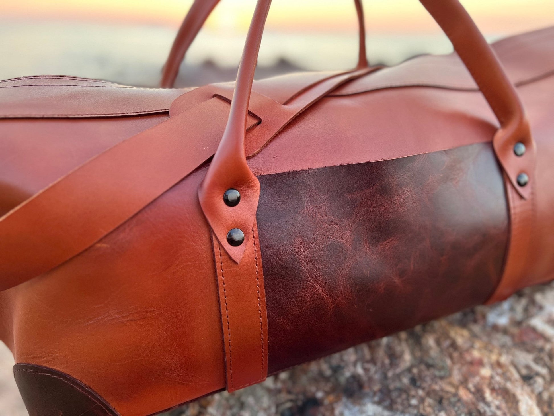 Leather | Duffle Bag | Handmade Duffle Bag  | Weekend Bag | Travel | Leather Bag | Leather Duffle Purse Crossbody | Limited Edition  99percenthandmade   