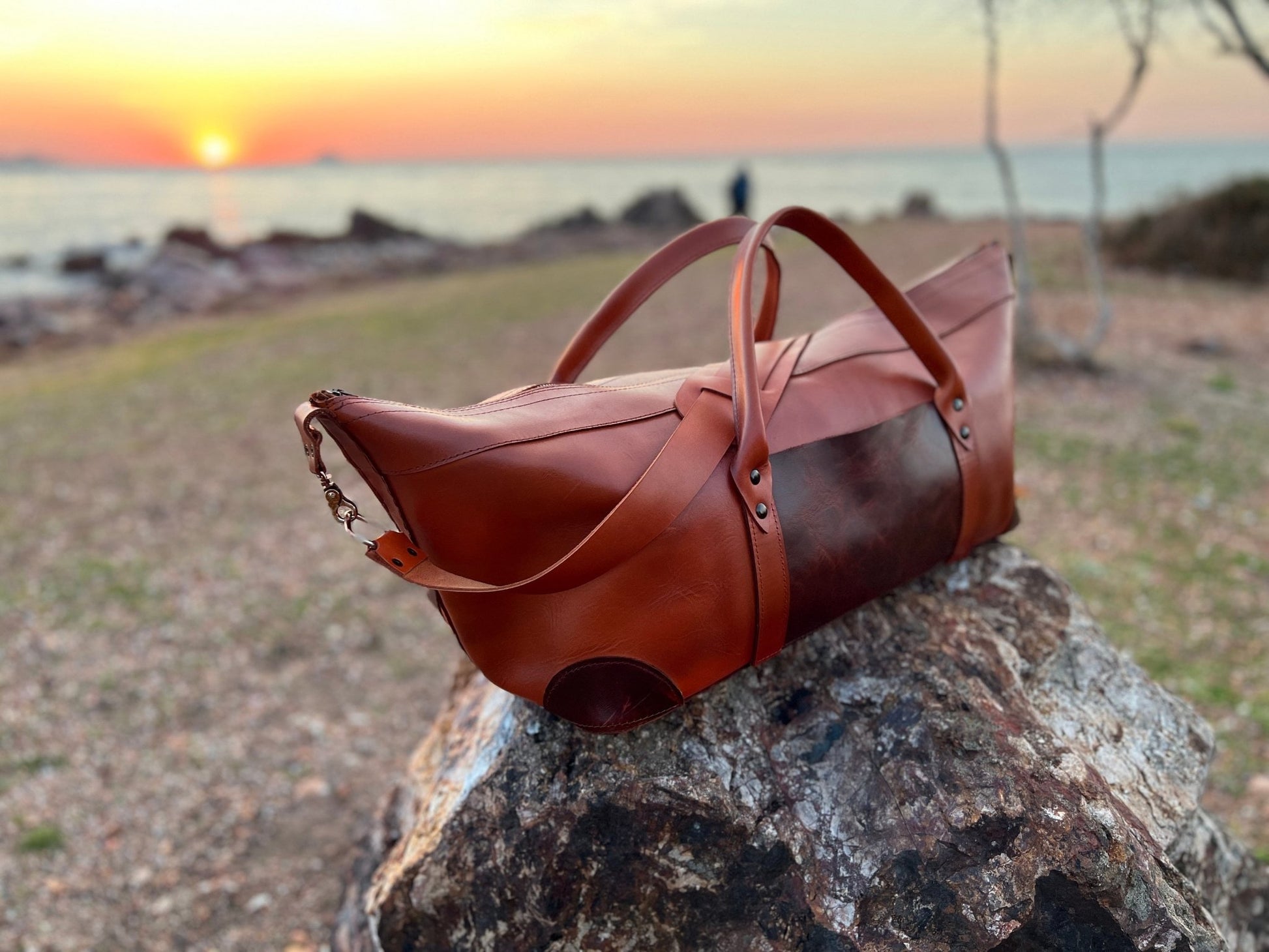 Leather | Duffle Bag | Handmade Duffle Bag  | Weekend Bag | Travel | Leather Bag | Leather Duffle Purse Crossbody | Limited Edition  99percenthandmade   