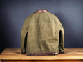 Leather Waxed Canvas Jacket | Biker Jacket | Handmade Jacket  | Tailored Jacket  99percenthandmade   