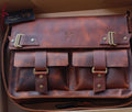 Limited Edition Handmade Leather Purse Crossbody Suitable For Laptop  | Leather Bag | Leather Purse Crossbody  99percenthandmade   